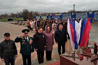 С участием Тамары Головачевой прошел торжественный митинг в городе Фролово