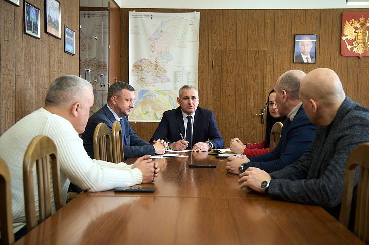 Рабочая поездка в Среднеахтубинский район 