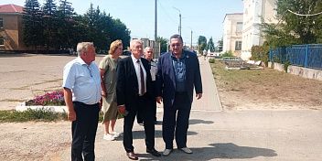 Александр Блошкин оценил реализацию проектов развития Руднянского района