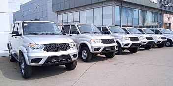Волгоградская область передала еще одну партию автомобилей для военнослужащих