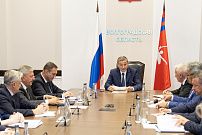 Андрей Бочаров провел рабочее совещание по вопросам взаимодействия с облдумой