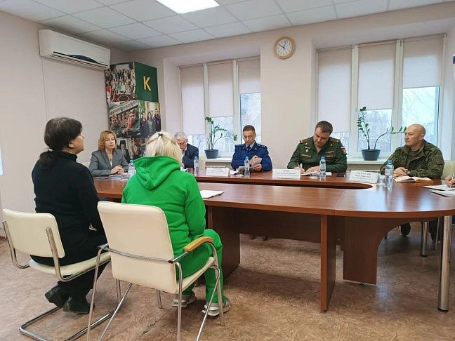 В филиале фонда «Защитники Отечества» прошел прием граждан по личным вопросам 