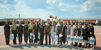 3400 курсантов Центра «ВОИН» провели «Время юных героев» в Волгоградской области