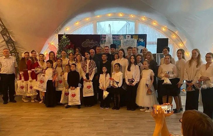 В Михайловке прошел рождественский концерт