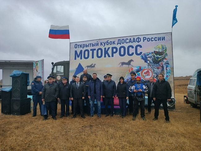В  Михайловке состоялся Открытый кубок ДОСААФ России по мотоциклетному спорту «Мотокросс».