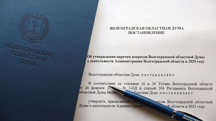 Утвержден перечень вопросов о работе областной администрации в 2025 году