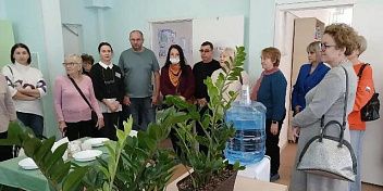 Мария Аплеталина  посетила новое отделение дневного пребывания для молодых людей с инвалидностью в Волжском