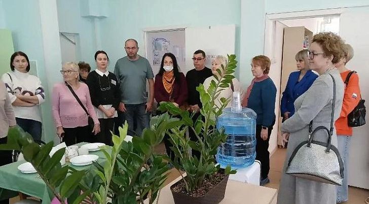Мария Аплеталина  посетила новое отделение дневного пребывания для молодых людей с инвалидностью в Волжском