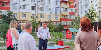 Встречи с жителями Волжского