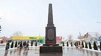 Памятная стела «Рубеж Сталинградской доблести» открыта в станице Клетской