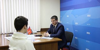 Очередной прием граждан провел Александр Нелепин