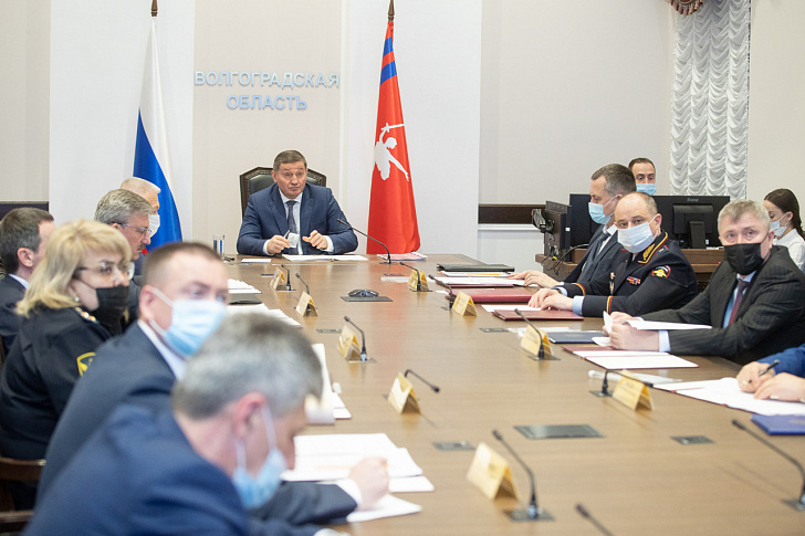 Александр Блошкин принял участие в координационном совещании по обеспечению правопорядка в регионе