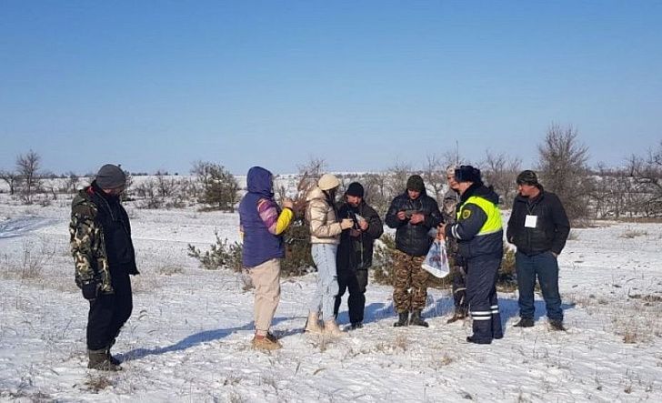 В Волгоградской области проходит зимний учет охотничьих  видов животных 