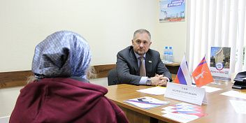 Андрей Таев провел прием граждан