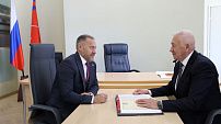 Александр Блошкин и Александр Бельский провели рабочую встречу