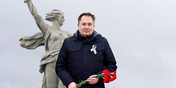 Поздравление Юрия Марамыгина с с 80-й годовщиной победы в Сталинградской битве