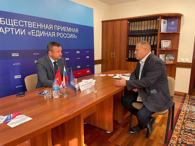 Михаил Струк провел прием граждан
