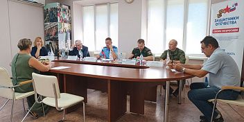 В филиале фонда «Защитники Отечества» прошел прием граждан 