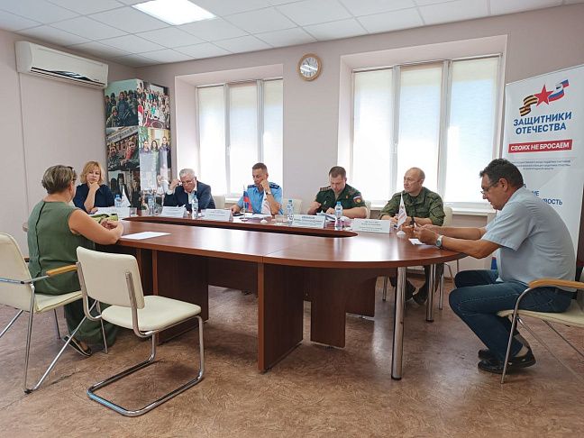 В филиале фонда «Защитники Отечества» прошел прием граждан 
