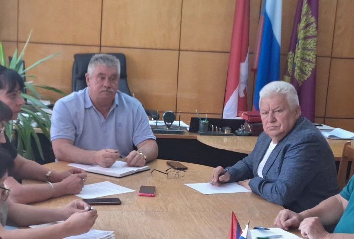 Александр Шевченко принял участие в заседании штаба Котовского района 