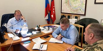 Сергей Булгаков провел онлайн-прием участников СВО