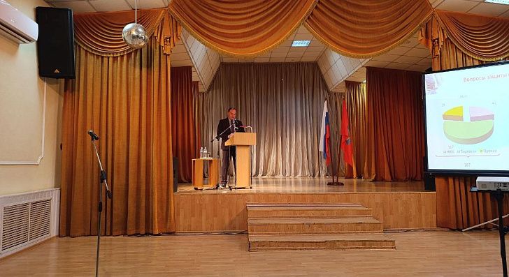Станислав Коротков принял участие в ежегодном отчете главы администрации Кировского района