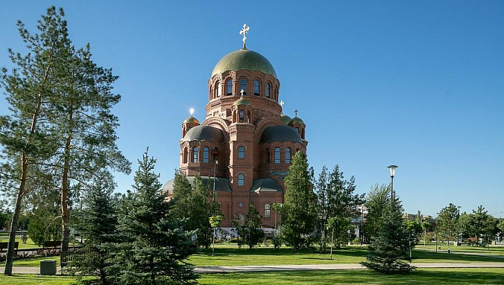 В Волгограде освящен собор Александра Невского