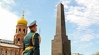 В Городище открыли памятную стелу «Рубеж Сталинградской доблести»