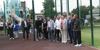 Тамара Головачева приняла участие в открытии парка «Железнодорожный»
