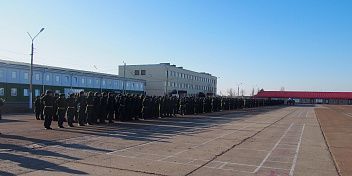 Мария Аплеталина посетила войсковую часть