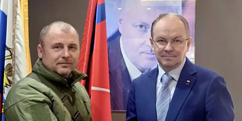 Дмитрий Калашников провел рабочую встречу с ветераном боевых действий 