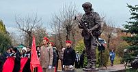 В Волгоградской области открыли памятник ветеранам боевых действий 