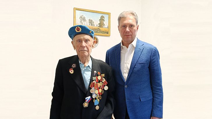 В гостях у ветерана