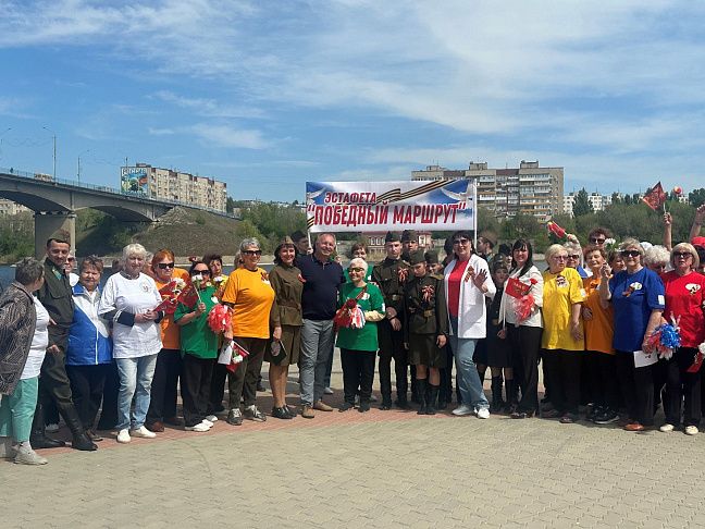 С каждым шагом мы бережем память о героях!