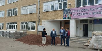 В Красноярской средней школе №2 идет капитальный ремонт