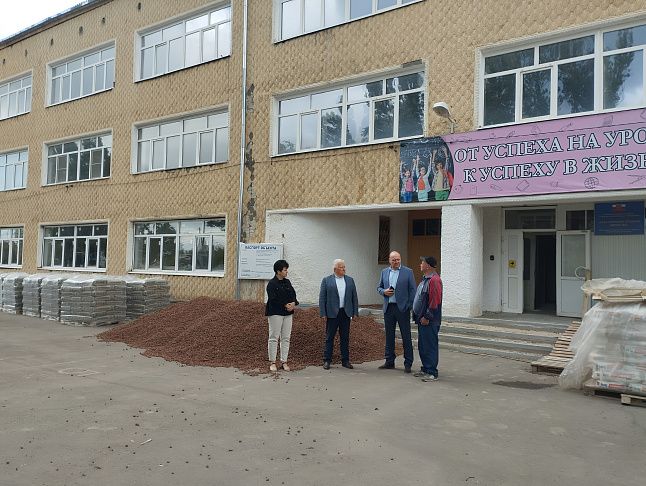 В Красноярской средней школе №2 идет капитальный ремонт