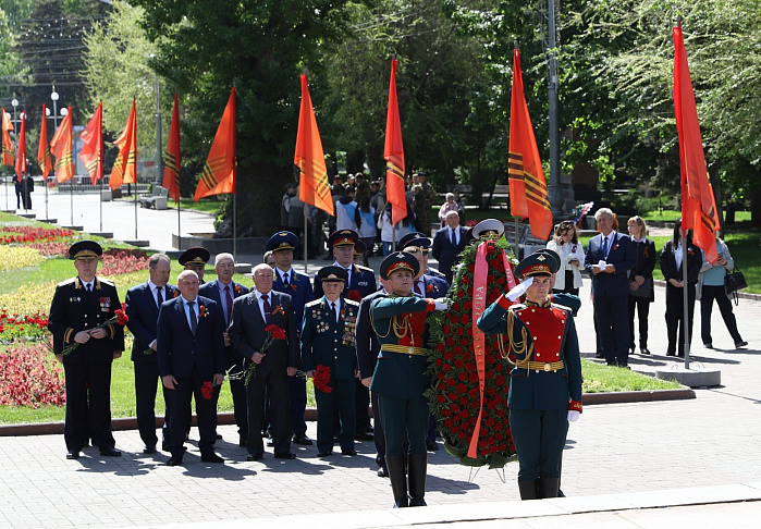 В Волгограде проходят торжественные мероприятия в честь 77-й годовщины Великой Победы 