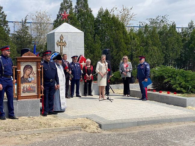 На острове Людникова прошла торжественная акция, посвященная празднованию 78-й годовщины Победы в Великой Отечественной войне