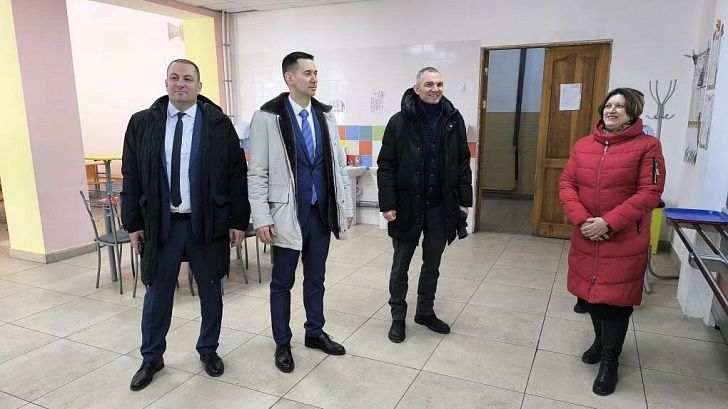В Городищенской школе №1 стартовал второй этап капитального ремонта