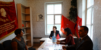 Тамара Головачева провела встречу с избирателями во Фроловском районе