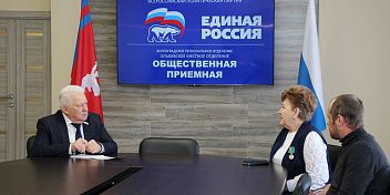 В Ольховском районе прошел прием граждан 