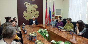 Александр Шевченко встретился с мамами Котовского района