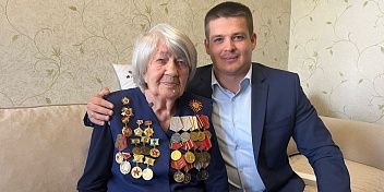 Ветеран Великой Отечественной войны Александра Семеновна Машкова отпраздновала столетие