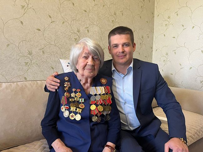 Ветеран Великой Отечественной войны Александра Семеновна Машкова отпраздновала столетие