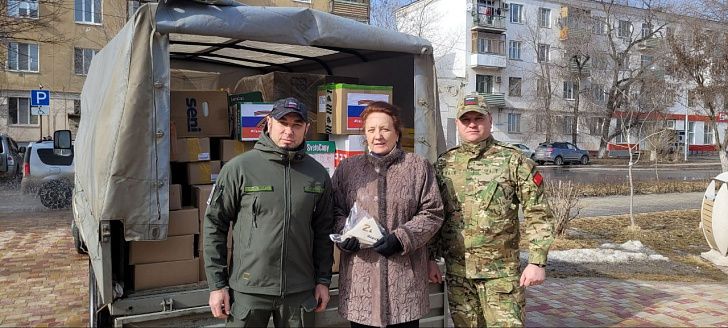 На Донбасс отправлена очередная партия гуманитарного груза