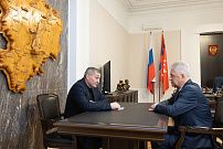 Андрей Бочаров провел рабочую встречу с Сергеем Четвериковым