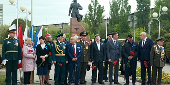 В Камышине отпраздновали 106-ю годовщину со дня рождения Героя Советского Союза А.П. Маресьева