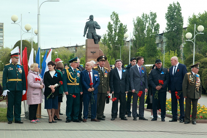 В Камышине отпраздновали 106-ю годовщину со дня рождения Героя Советского Союза А.П. Маресьева