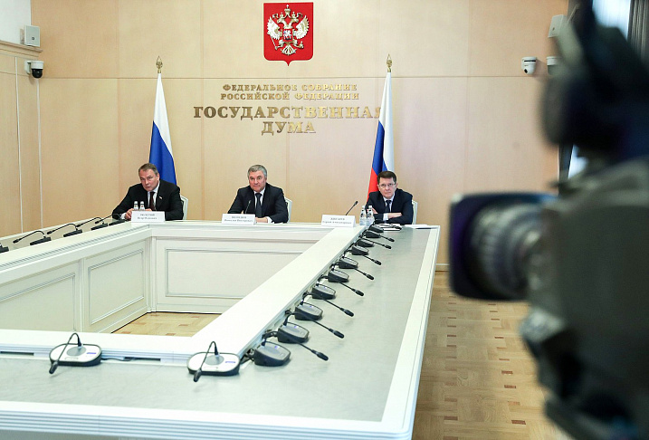 Вячеслав Володин предложил включить депутатов Госдумы в региональные оперштабы по противодействию распространению коронавируса