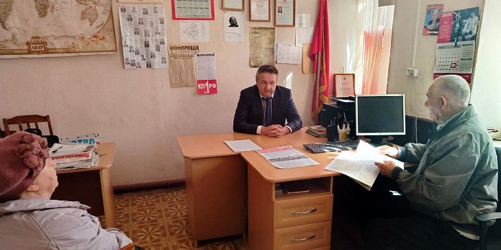 В Урюпинске прошел прием граждан
